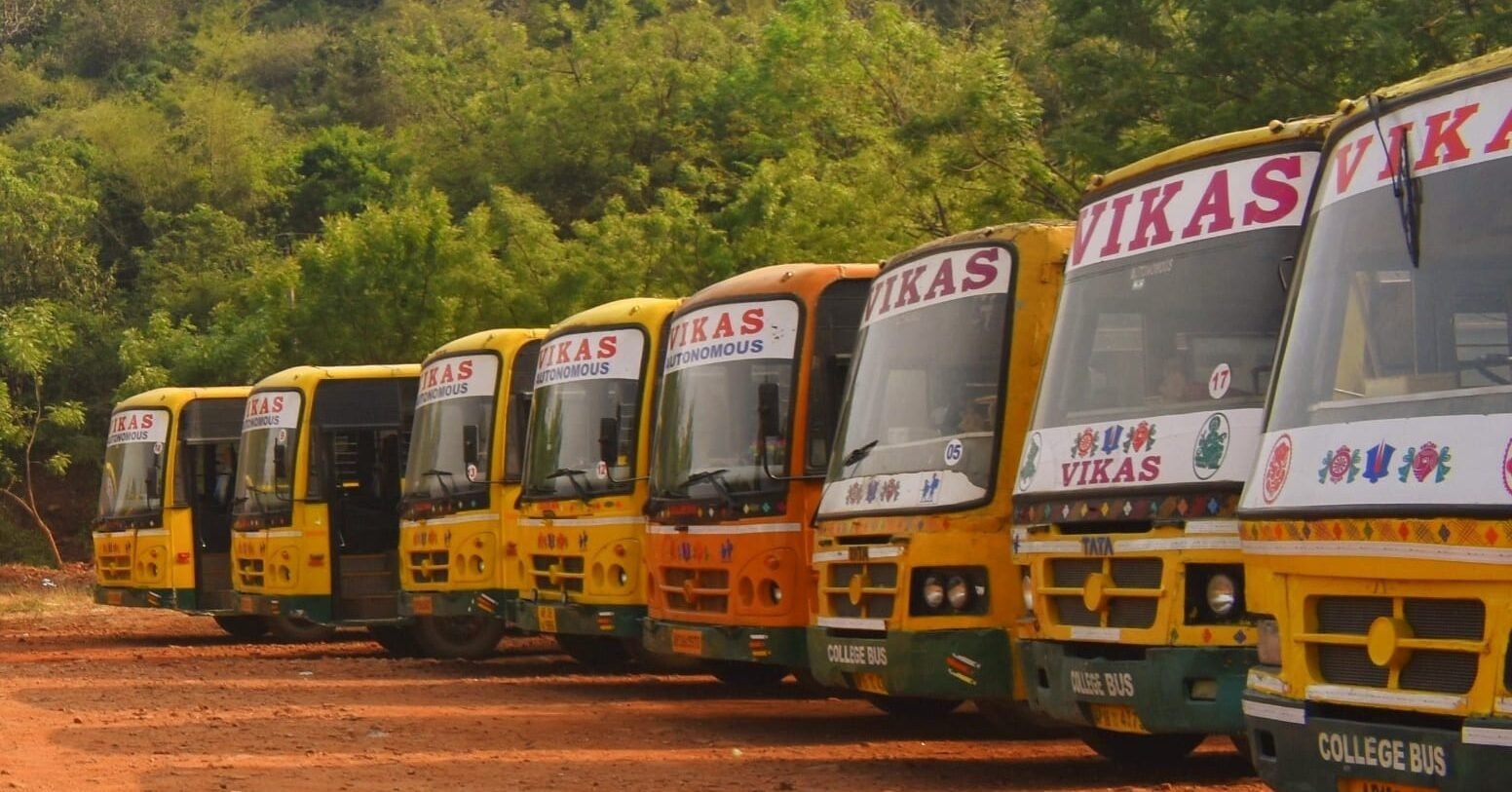 Bus facility view